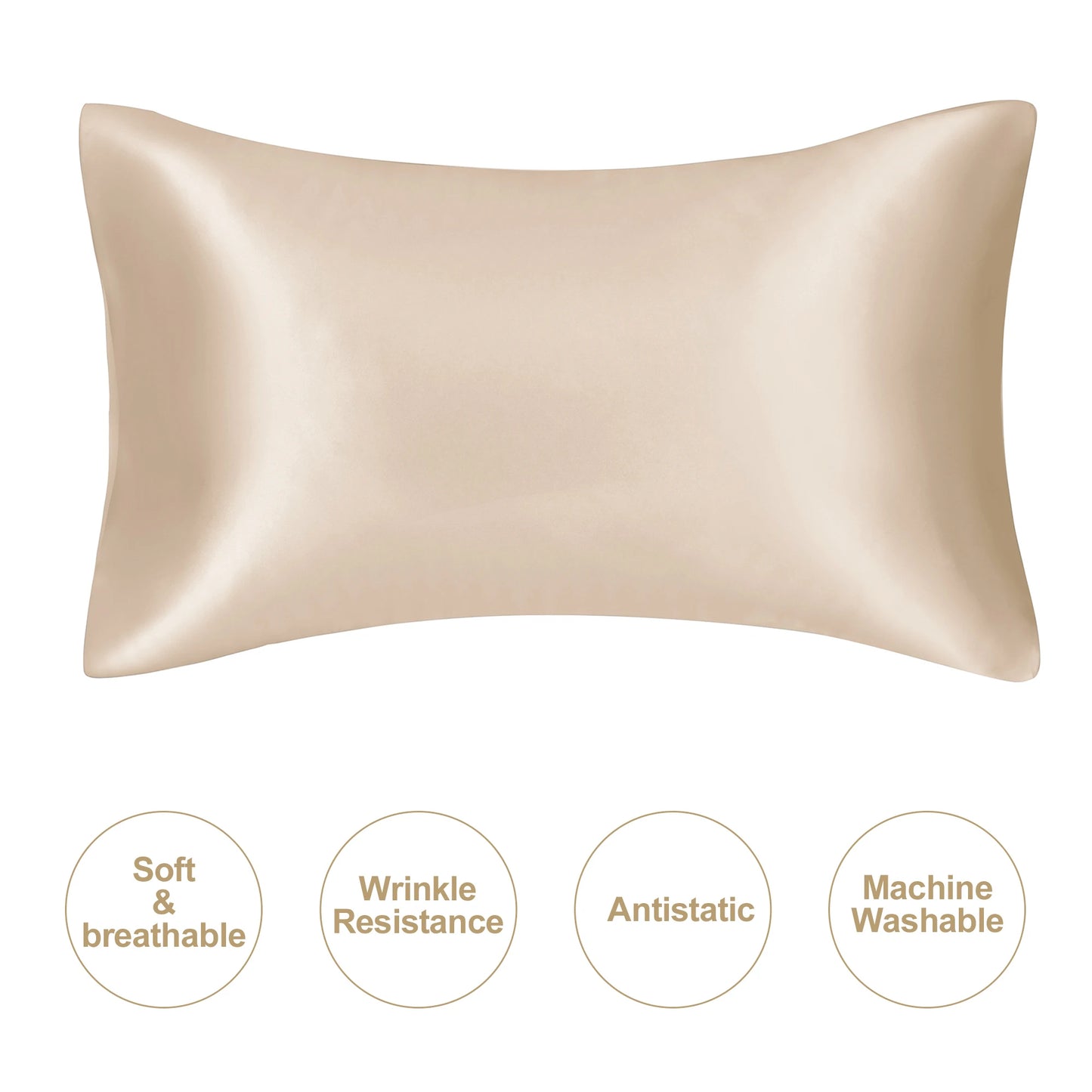 Satin Comfort Sleep Pillow
