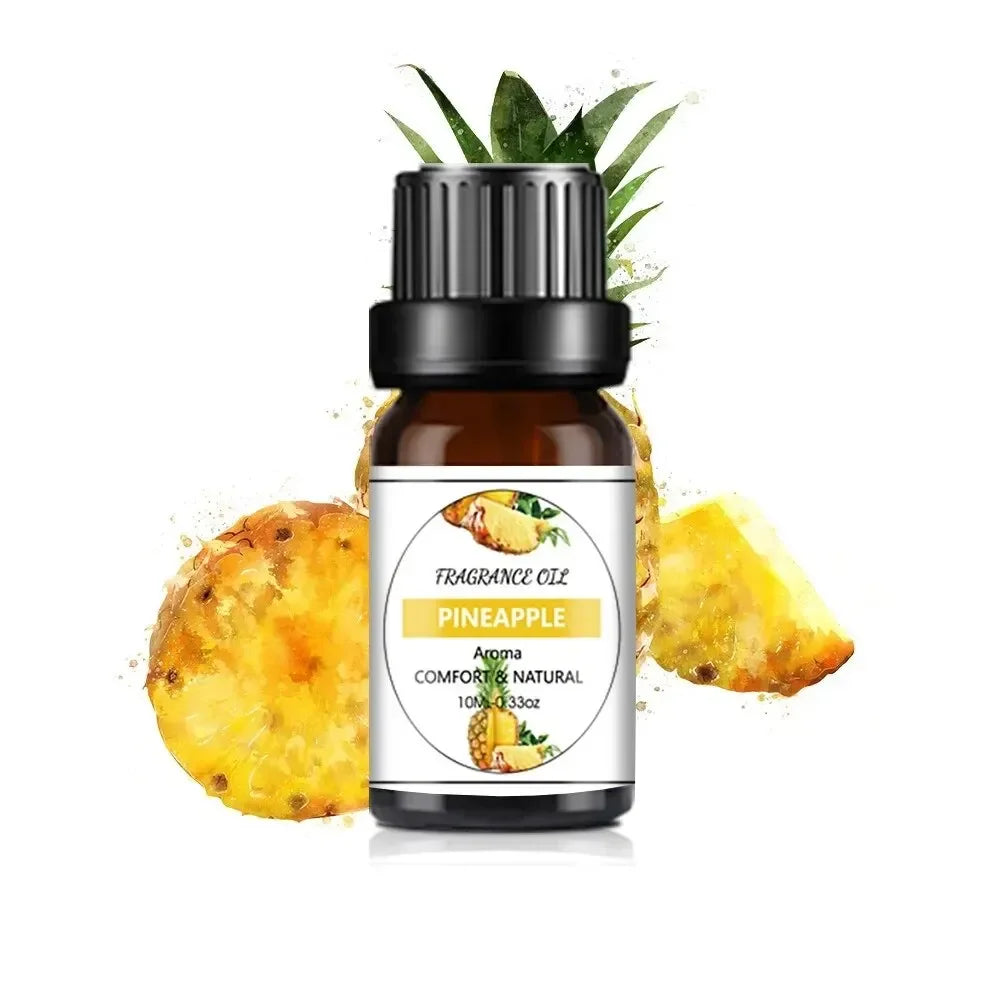 10ml Fruit Essential Oil – Natural Mango & Pineapple Aroma for Diffusers