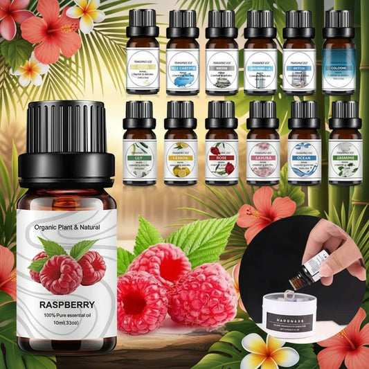 10ml Fruit Essential Oil – Natural Mango & Pineapple Aroma for Diffusers