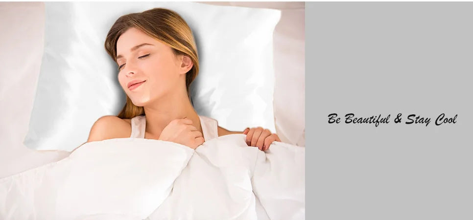 Satin Comfort Sleep Pillow