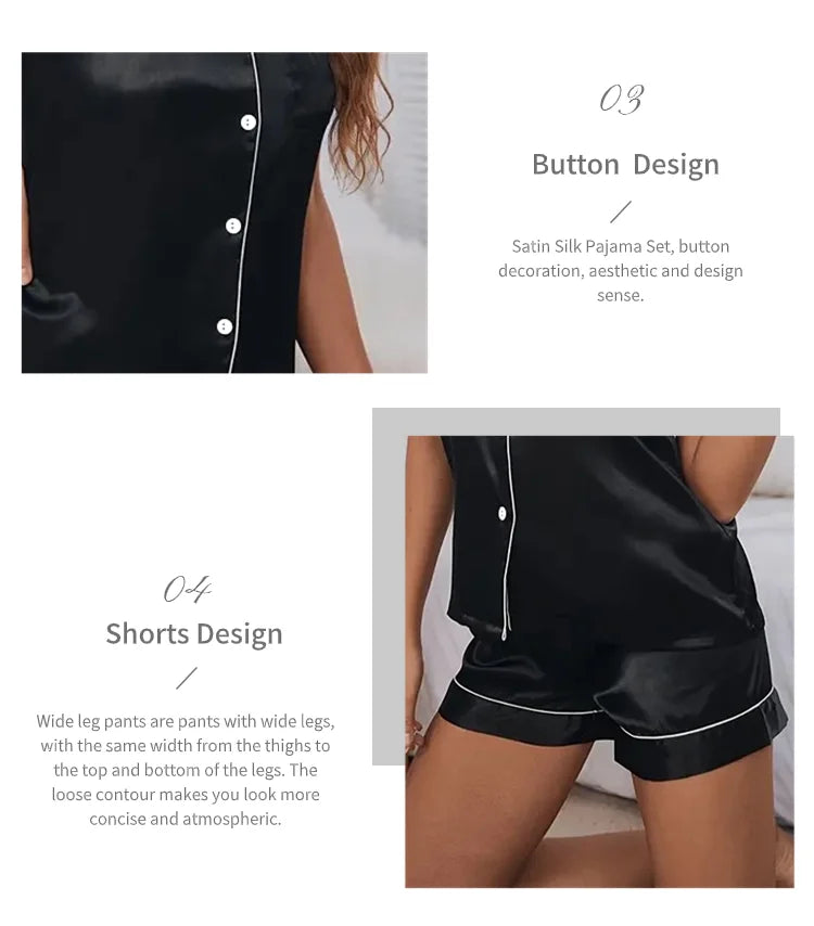 Premium Satin Nightwear Set